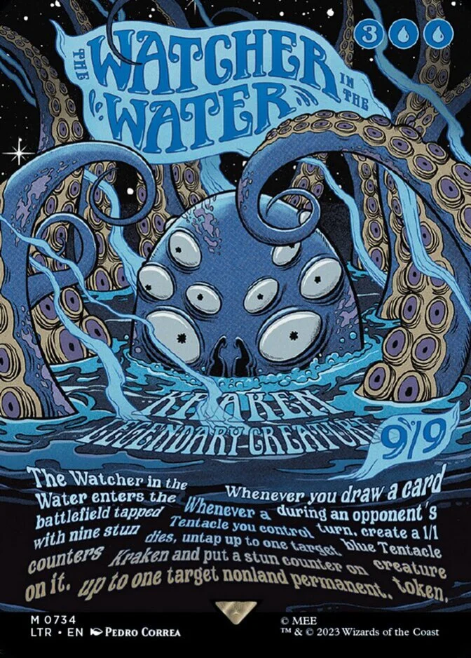 The Watcher in the Water <borderless poster> [LTR]