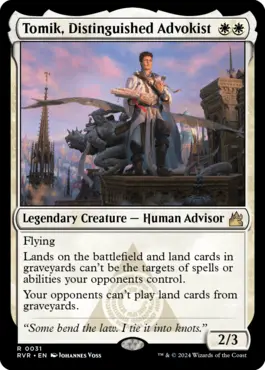 Tomik, Distinguished Advokist