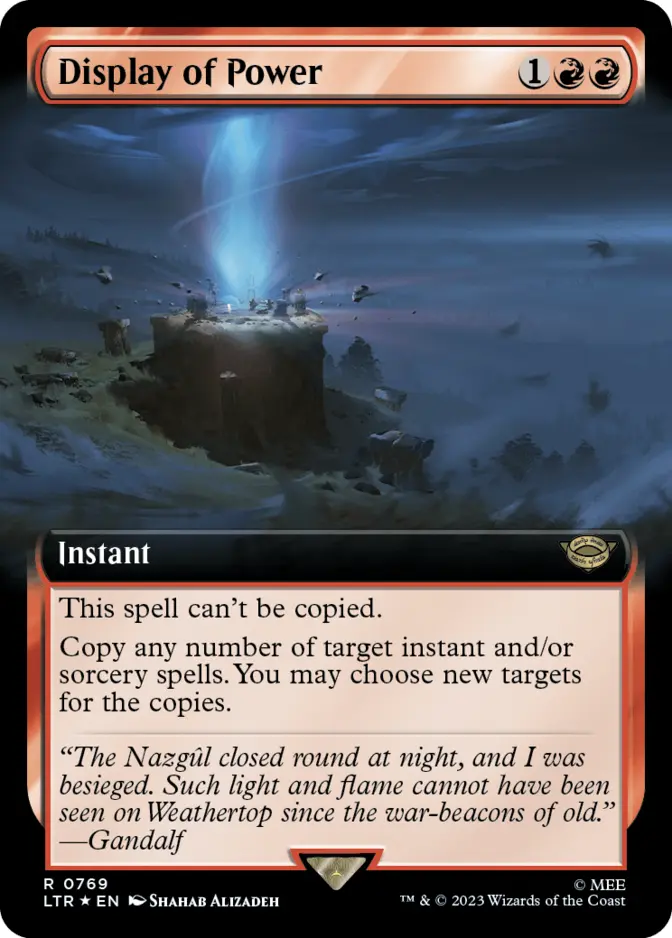 Display of Power <extended - Surge Foil> [LTR]