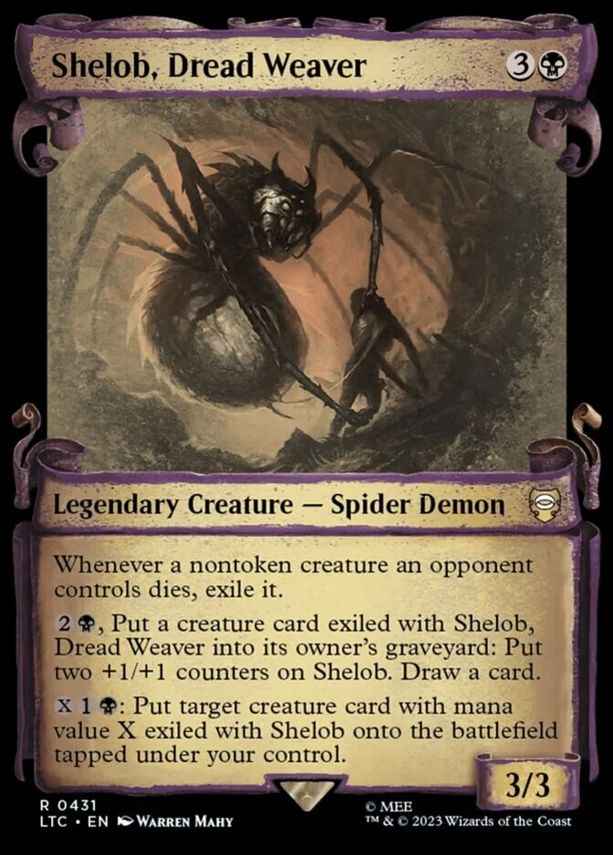 Shelob, Dread Weaver <showcase> [LTC]