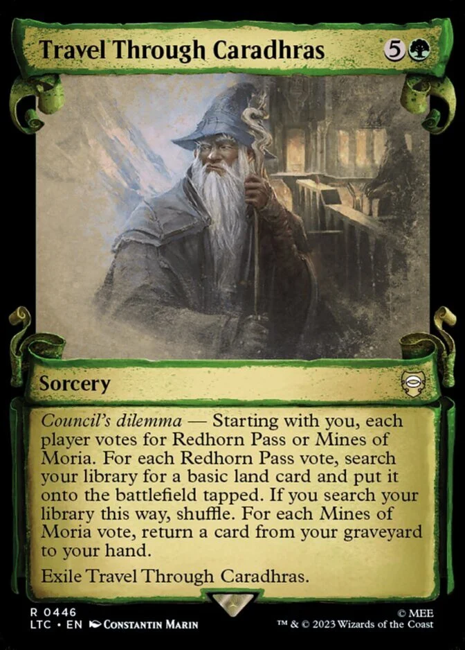 Travel Through Caradhras <showcase> [LTC]