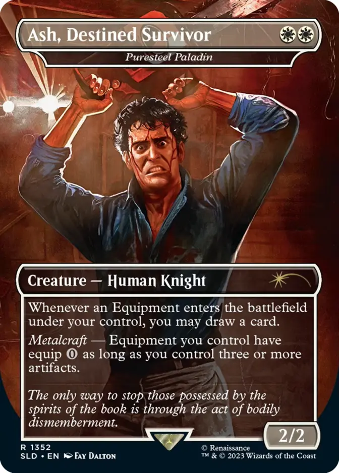 Puresteel Paladin <Ash, Destined Survivor - The Evil Dead> [SLD]