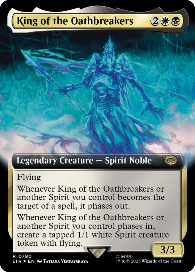 King of the Oathbreakers <extended - Surge Foil> [LTR]
