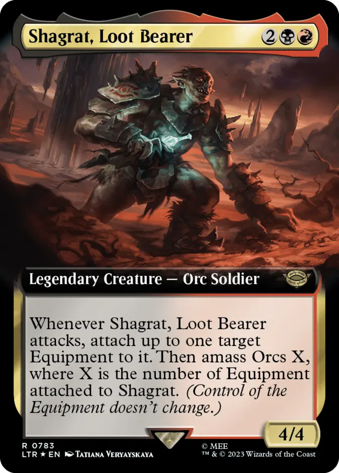 Shagrat, Loot Bearer <extended - Surge Foil> [LTR]