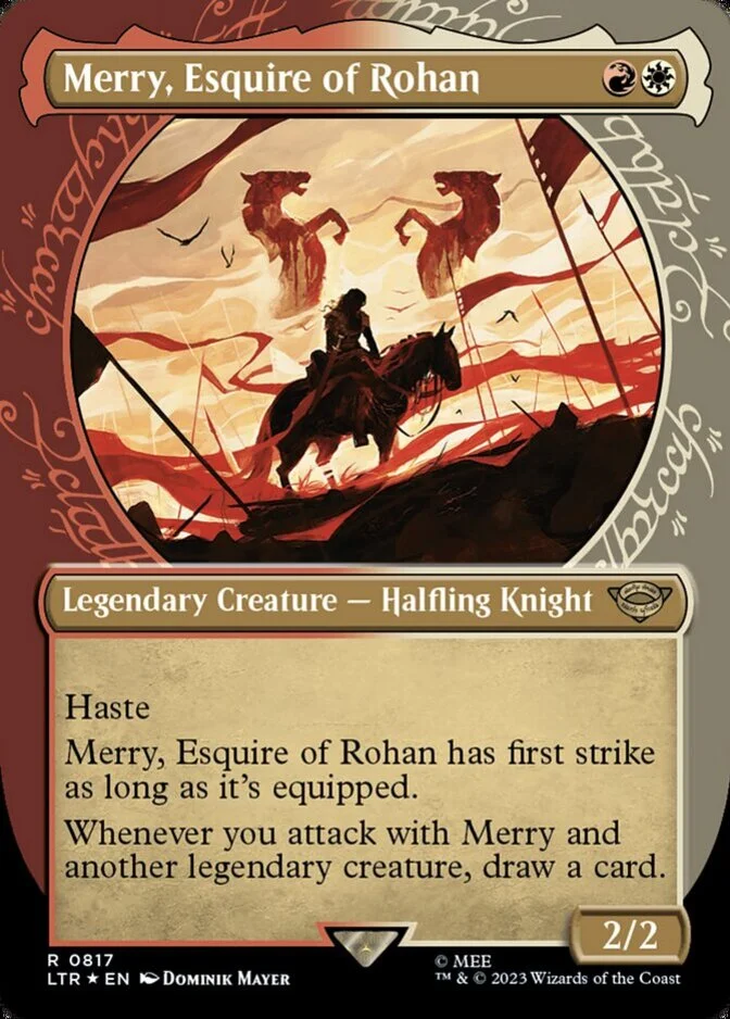 Merry, Esquire of Rohan <showcase - Surge Foil> [LTR]