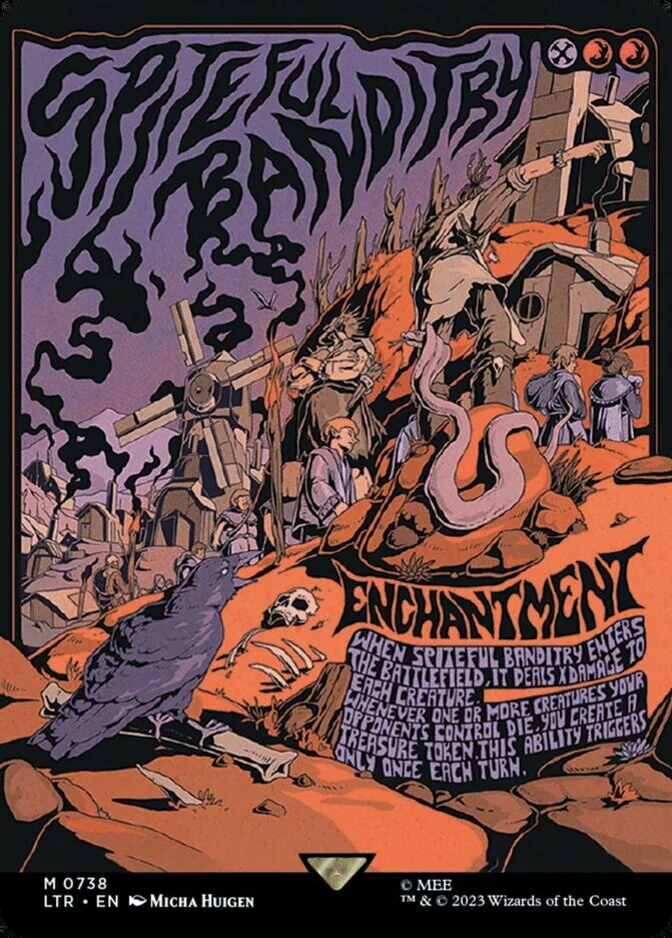 Spiteful Banditry <borderless poster> [LTR]