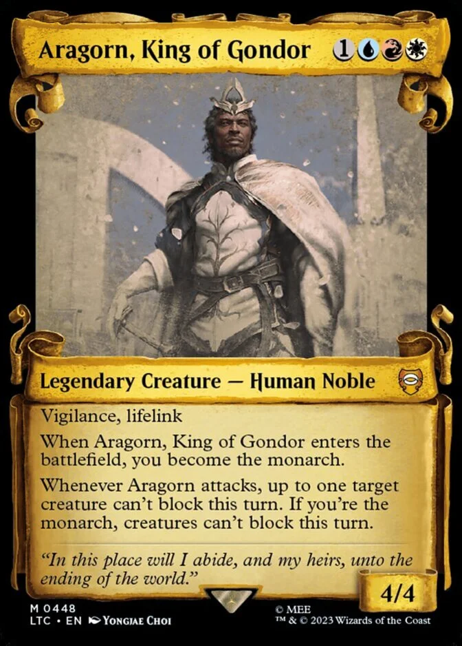 Aragorn, King of Gondor <showcase> [LTC]
