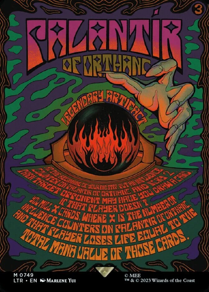 Palantir of Orthanc <borderless poster> [LTR]