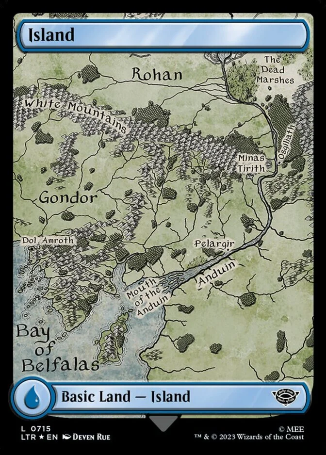 Island <715 - Surge Foil> [LTR]