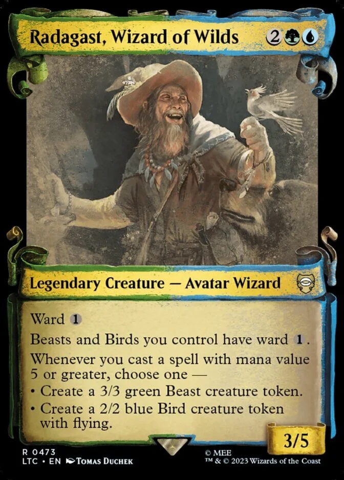 Radagast, Wizard of Wilds <showcase> [LTC]