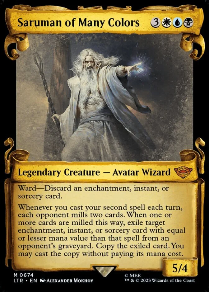 Saruman of Many Colors <showcase - Scroll> [LTR]