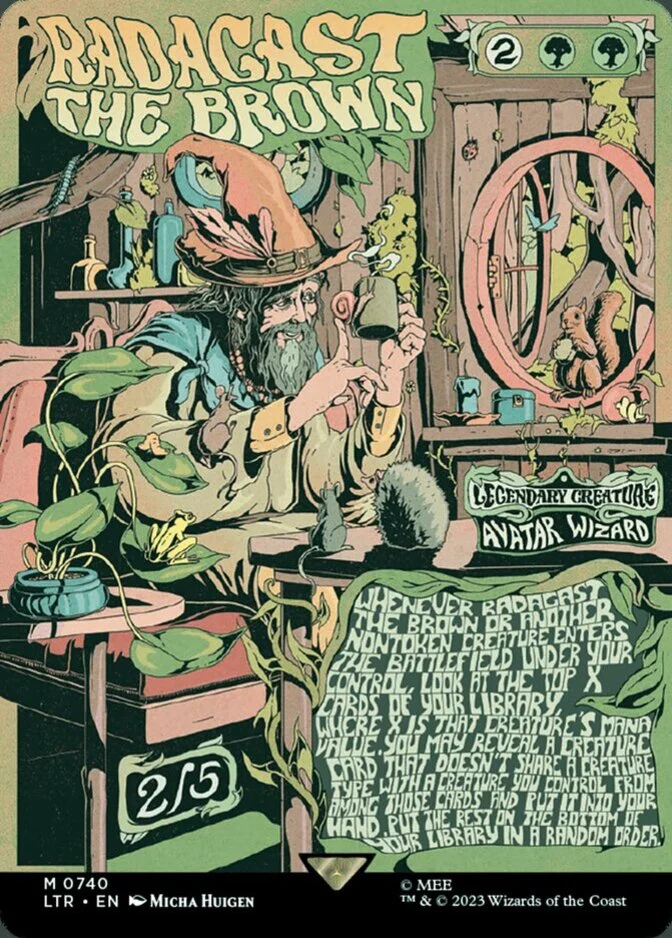 Radagast the Brown <borderless poster> [LTR]