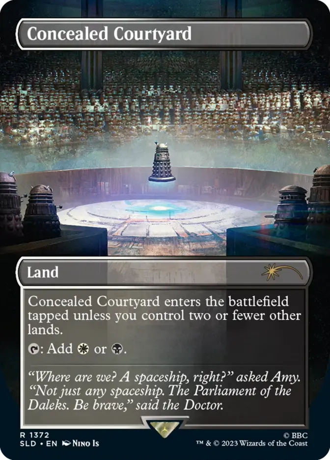 Concealed Courtyard <Doctor Who Dalek Lands> [SLD]