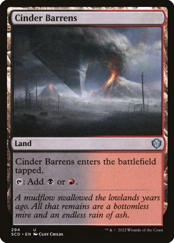Cinder Barrens [SCD]