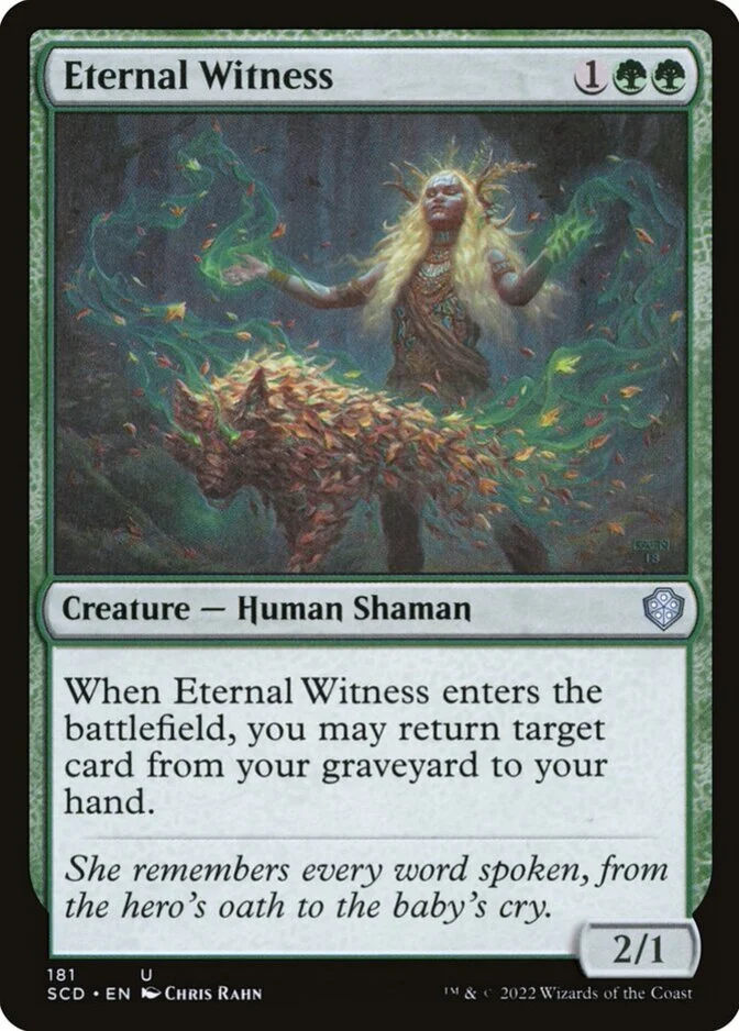 Eternal Witness [SCD]