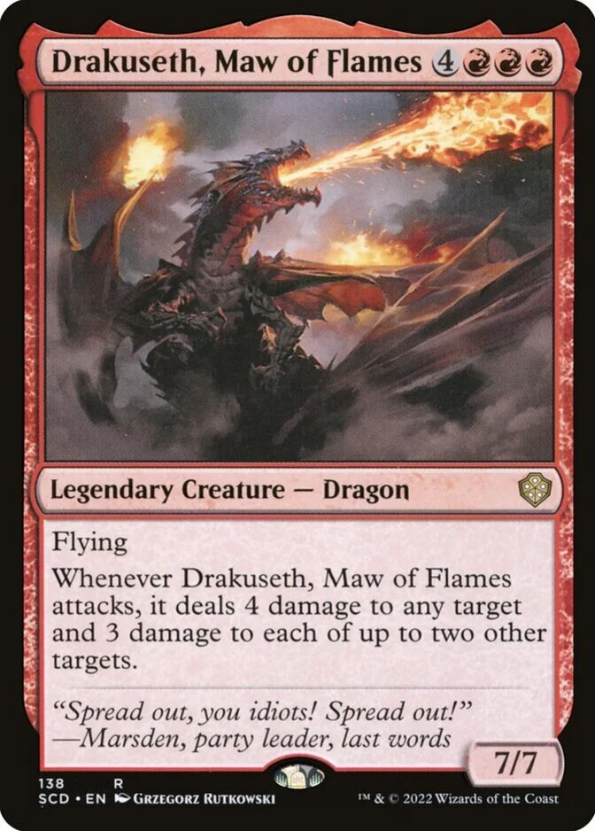 Drakuseth, Maw of Flames [SCD]