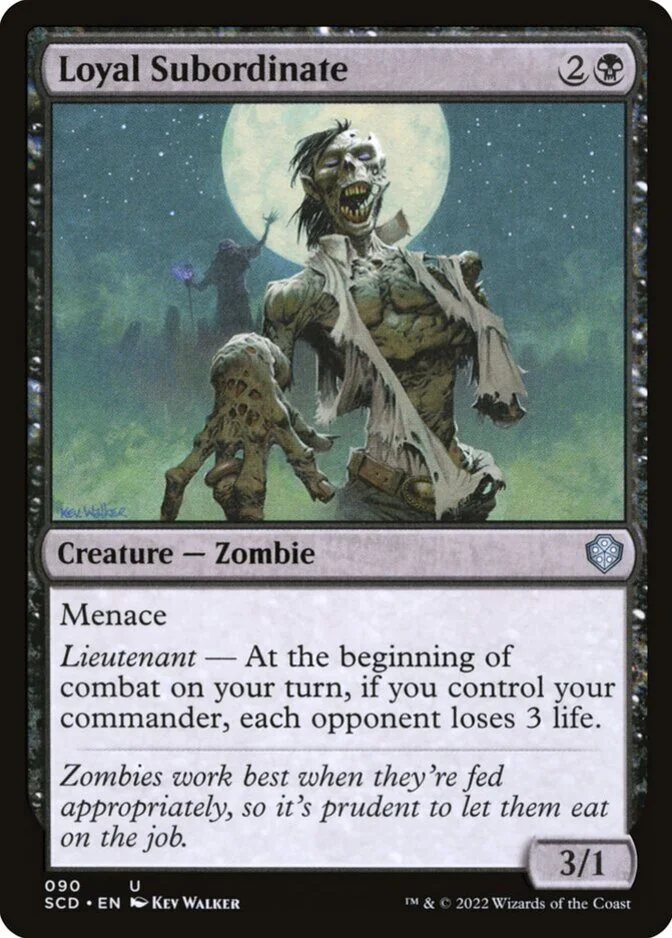 Loyal Subordinate [SCD]