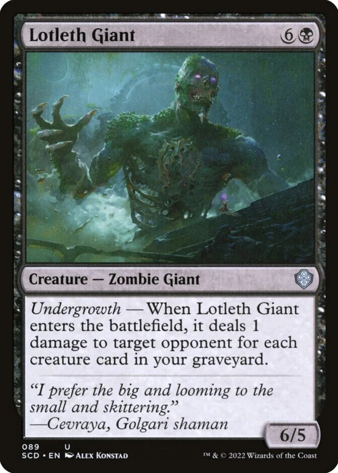 Lotleth Giant [SCD]