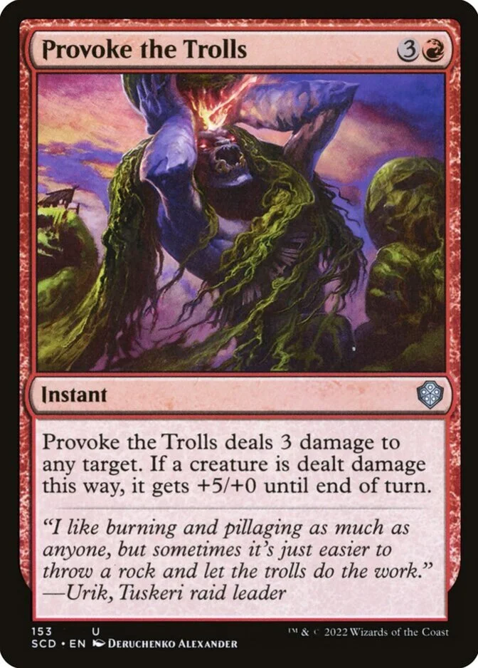 Provoke the Trolls [SCD]