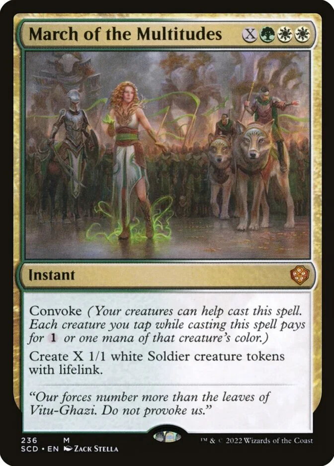 March of the Multitudes [SCD]