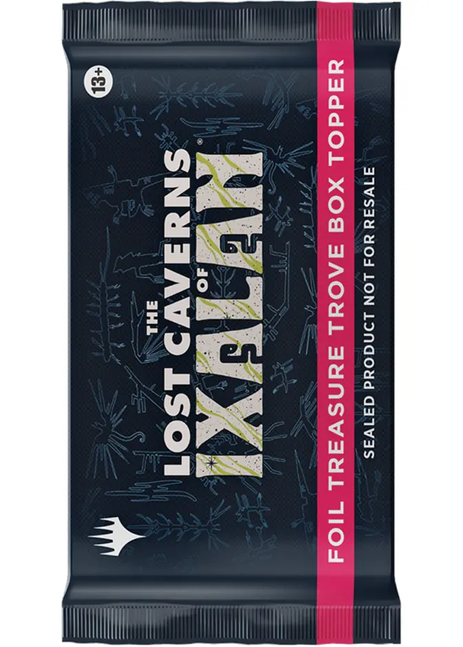 The Lost Caverns of Ixalan Foil Treasure Trove Box Topper Pack <sealed> [LCI]