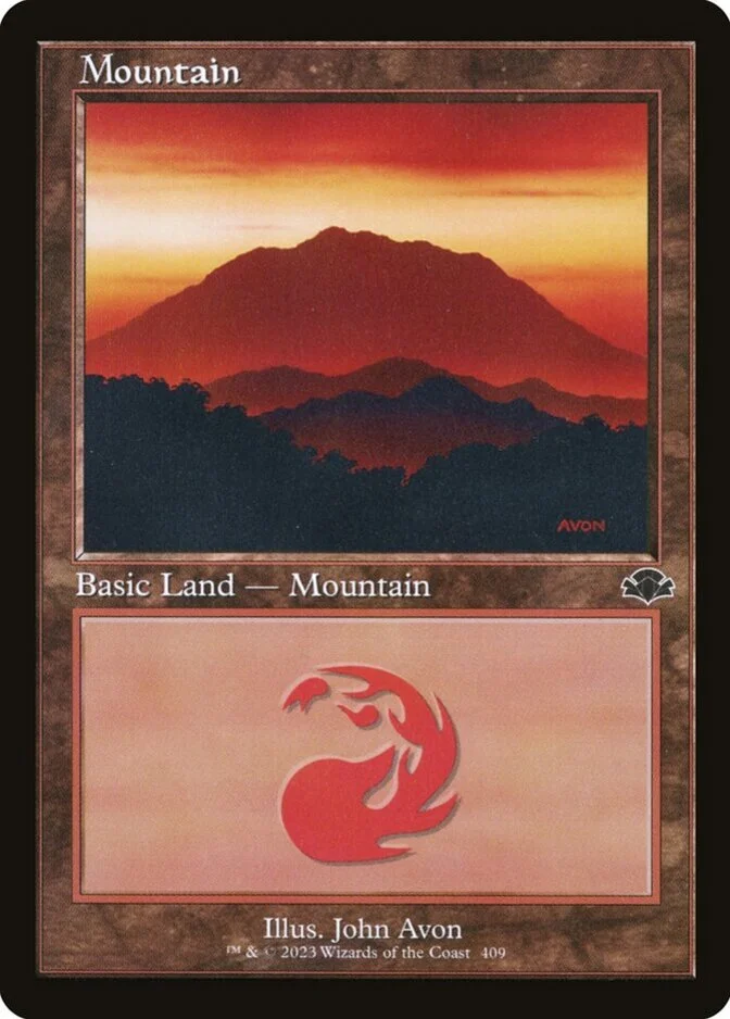 Mountain <409 - retro> [DMR] (F)