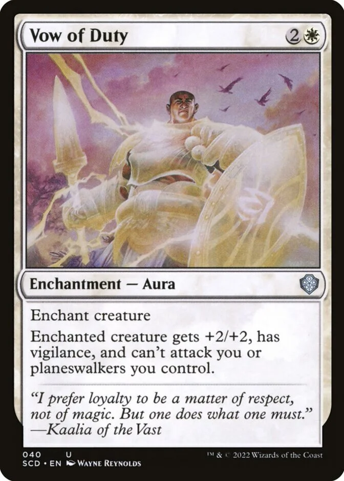 Vow of Duty [SCD]