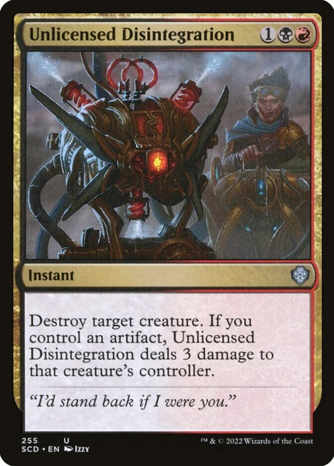 Unlicensed Disintegration [SCD]