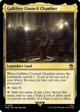 Gallifrey Council Chamber