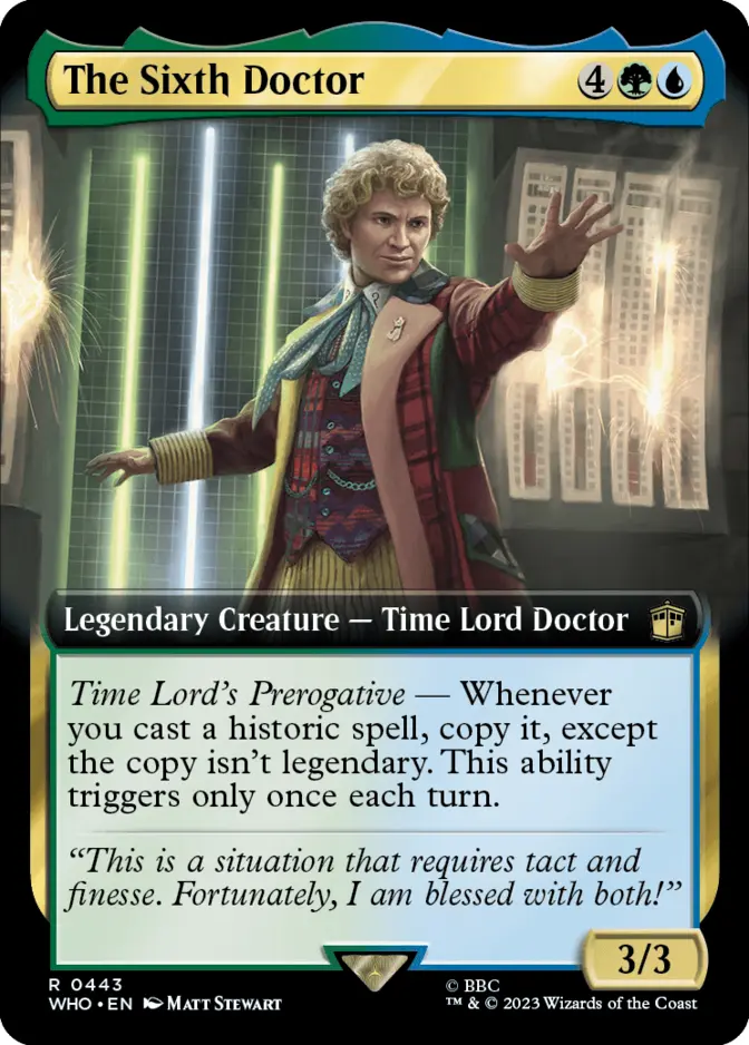 The Sixth Doctor <extended> [WHO]