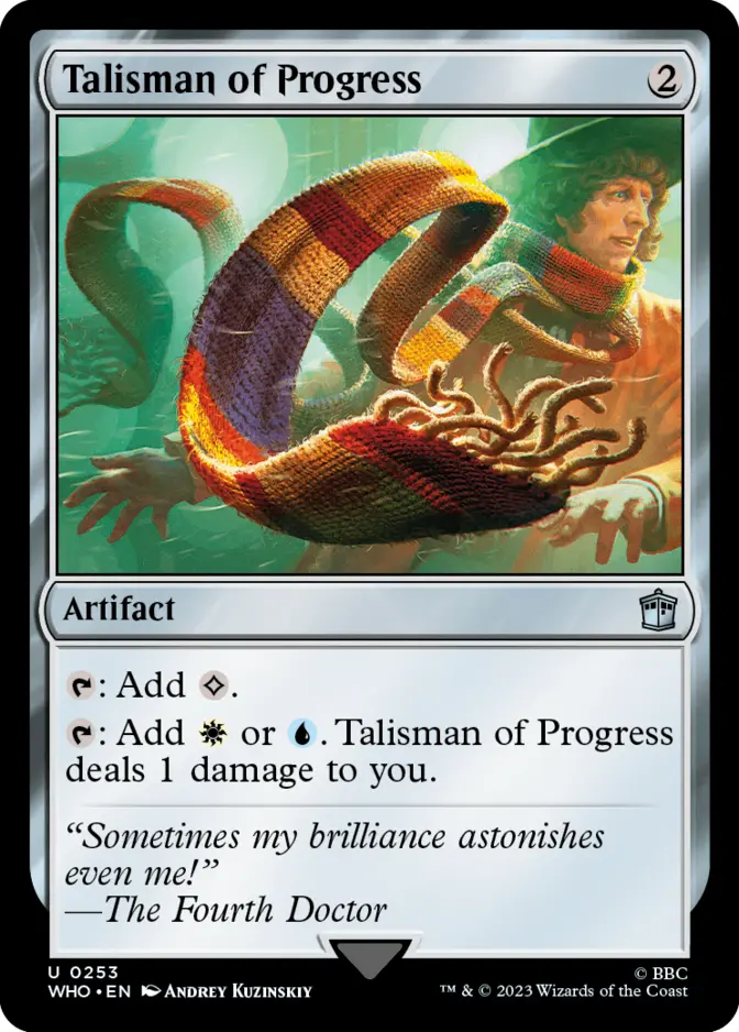 Talisman of Progress [WHO]
