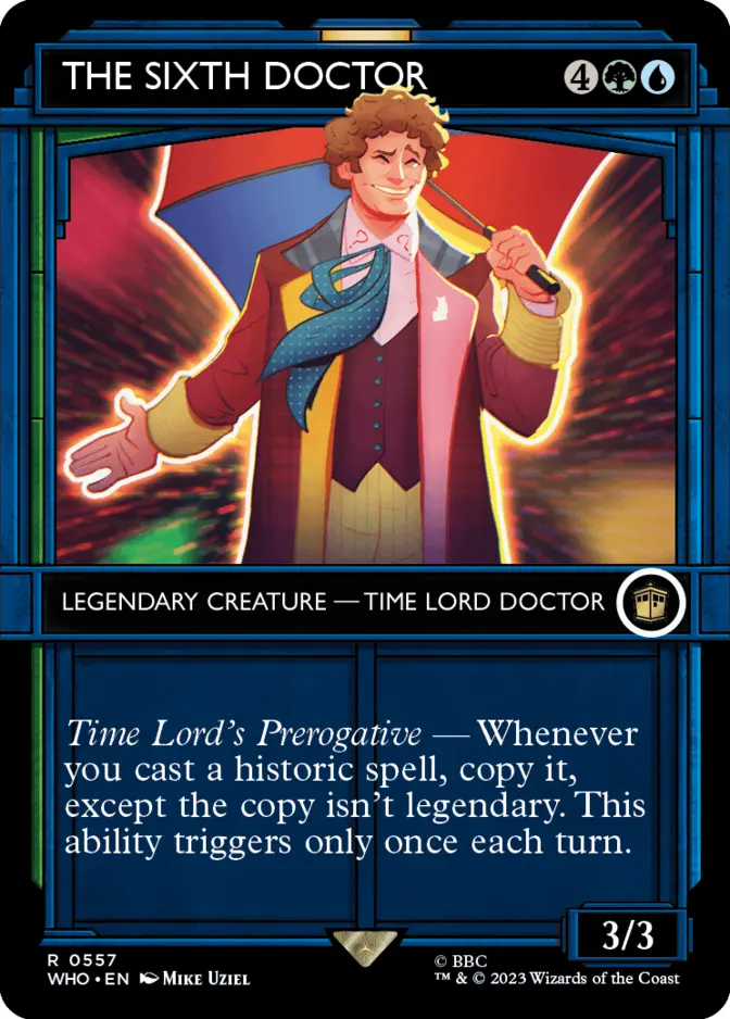 The Sixth Doctor <showcase> [WHO]