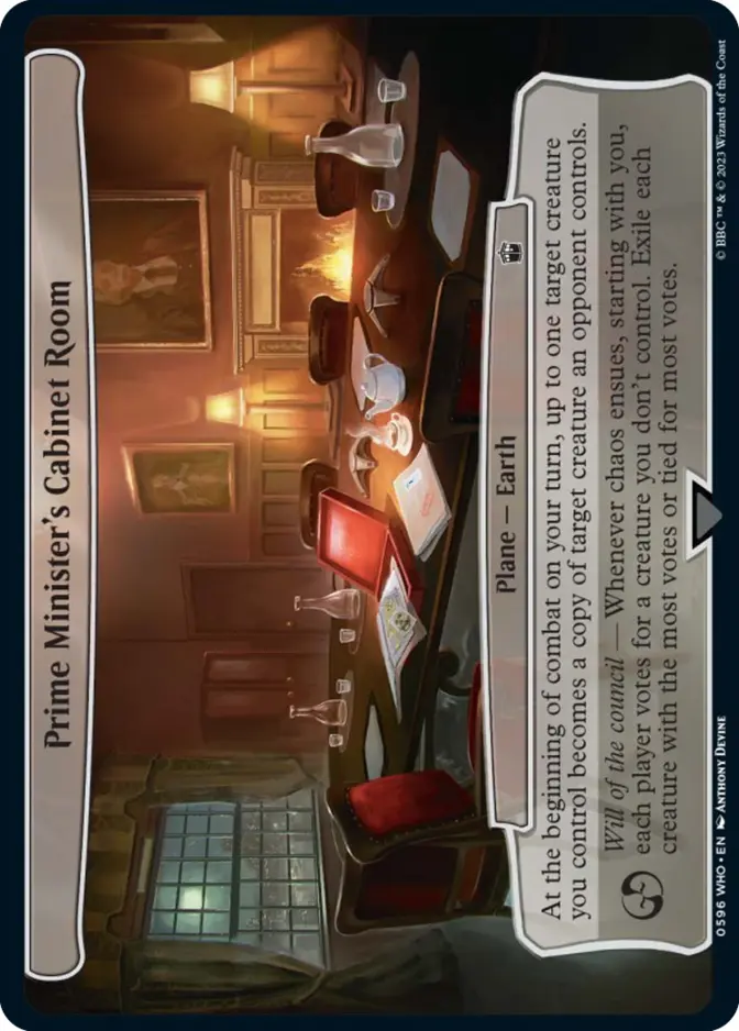 Prime Minister's Cabinet Room [WHO]