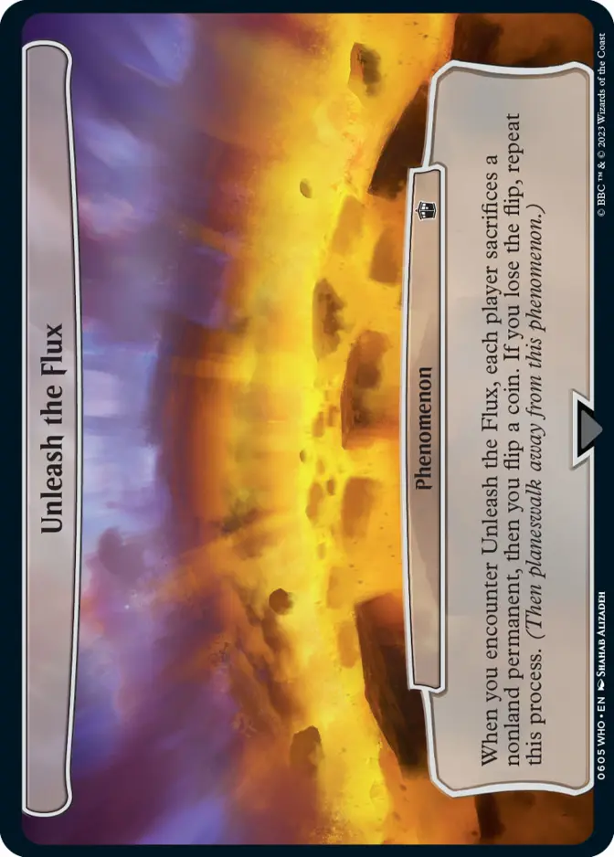 Unleash the Flux [WHO]