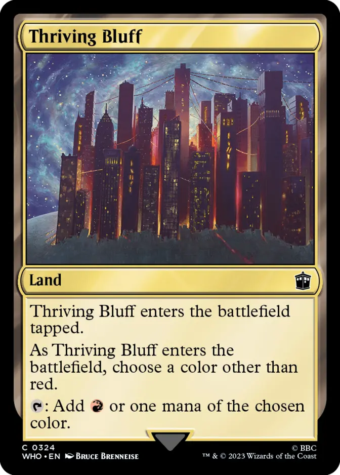Thriving Bluff [WHO]