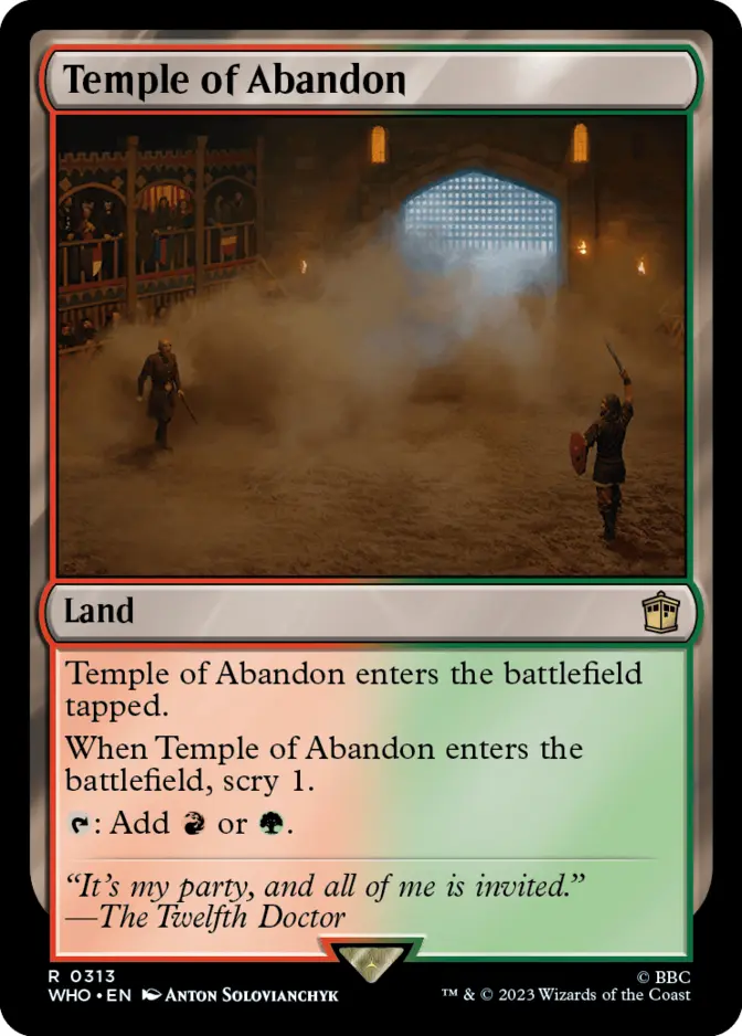 Temple of Abandon [WHO]