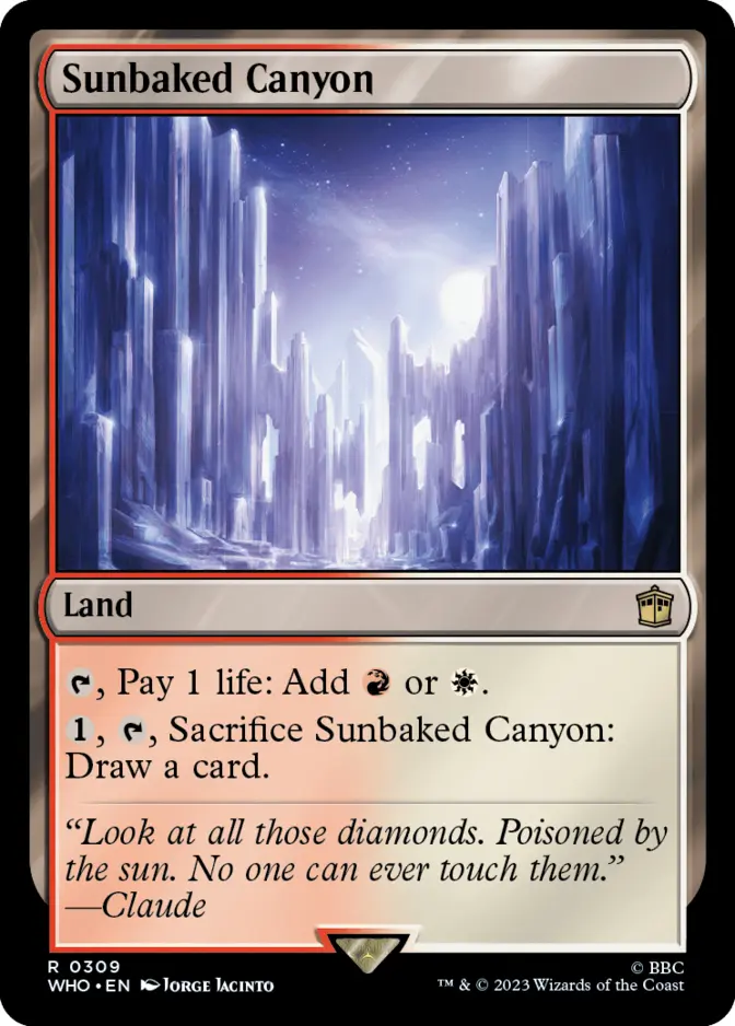 Sunbaked Canyon [WHO]