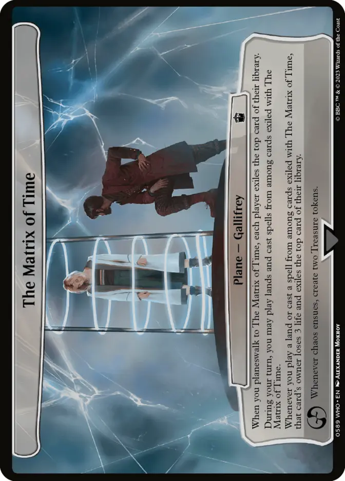 The Matrix of Time [WHO]