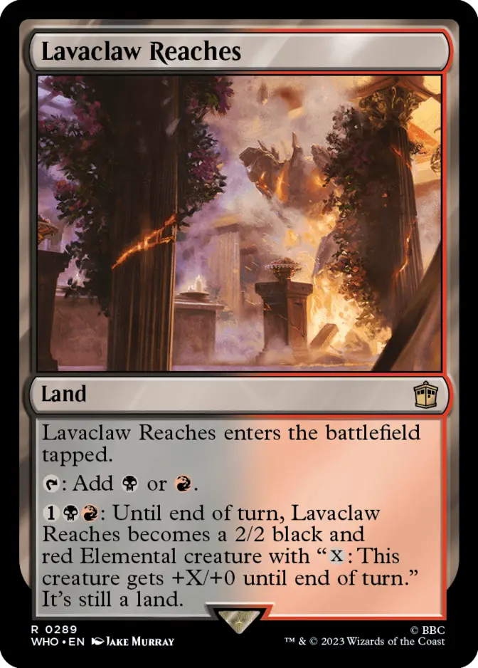 Lavaclaw Reaches [WHO]