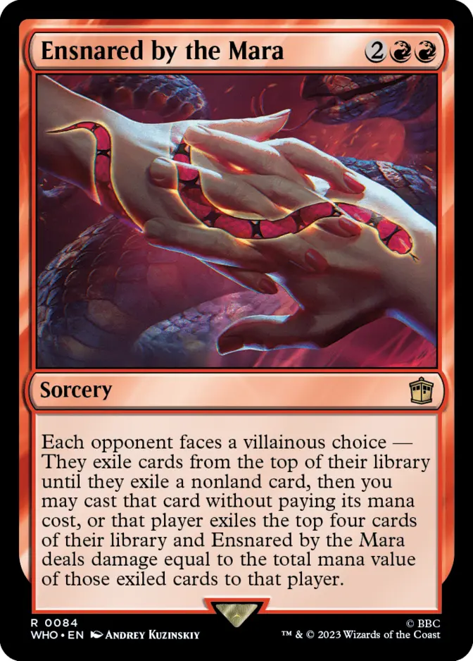 Ensnared by the Mara [WHO]