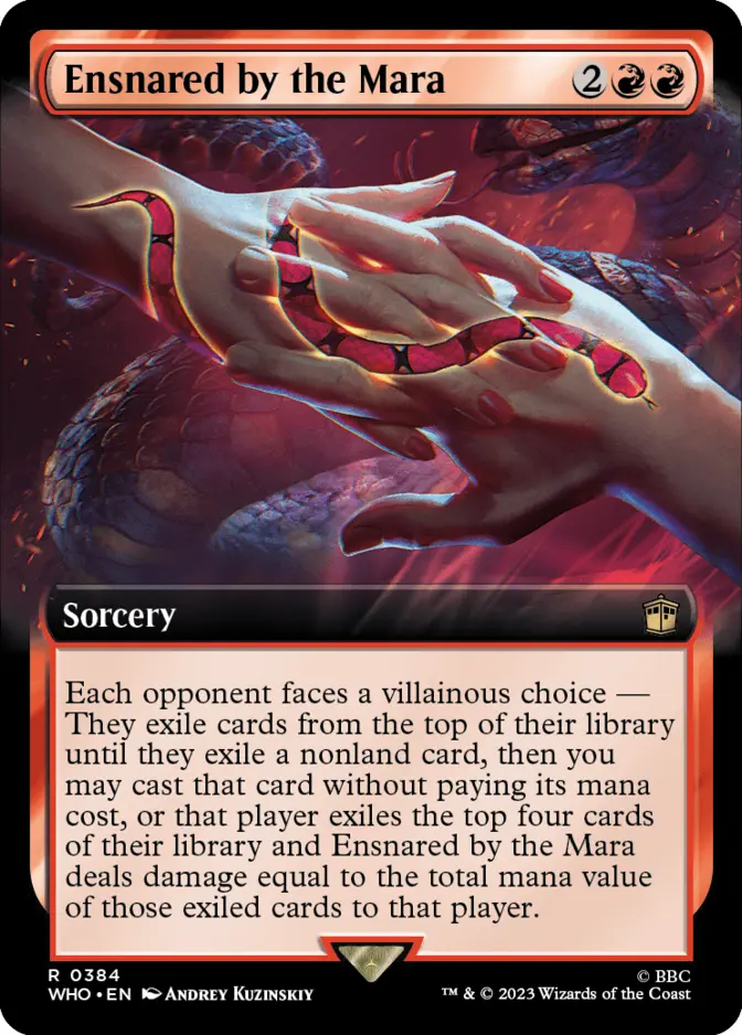 Ensnared by the Mara <extended> [WHO]