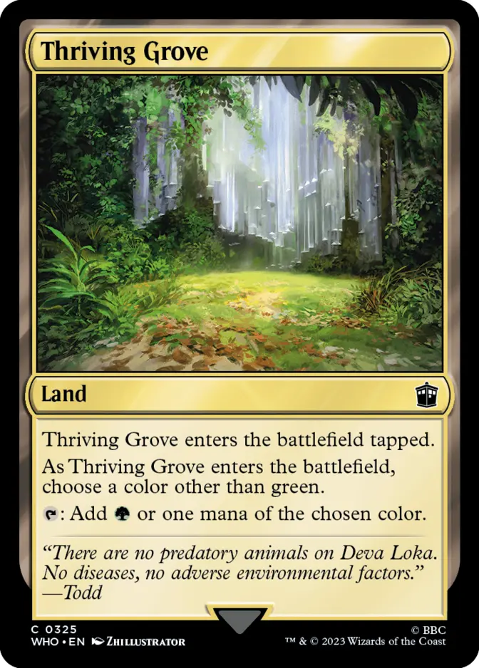 Thriving Grove [WHO]