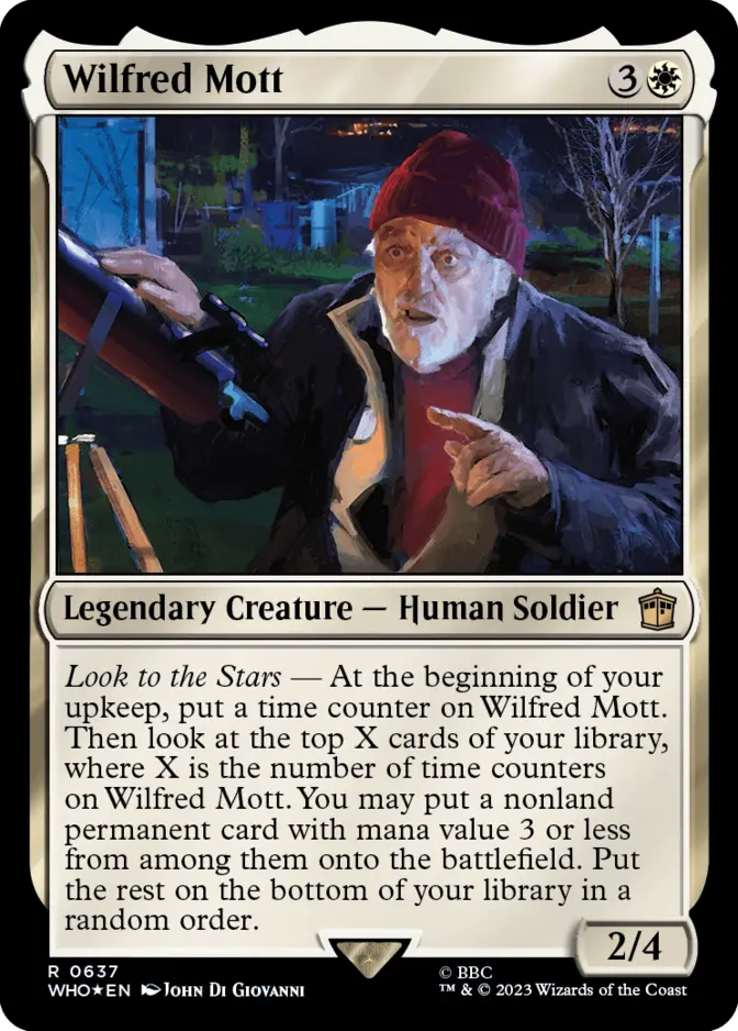 Wilfred Mott <surge foil> [WHO] (F)