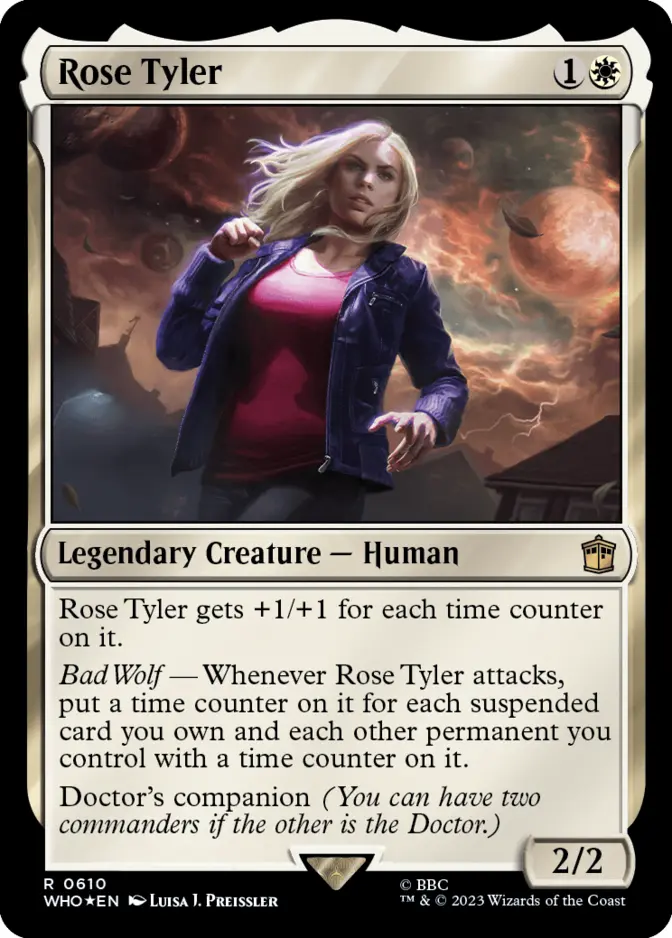 Rose Tyler <surge foil> [WHO] (F)