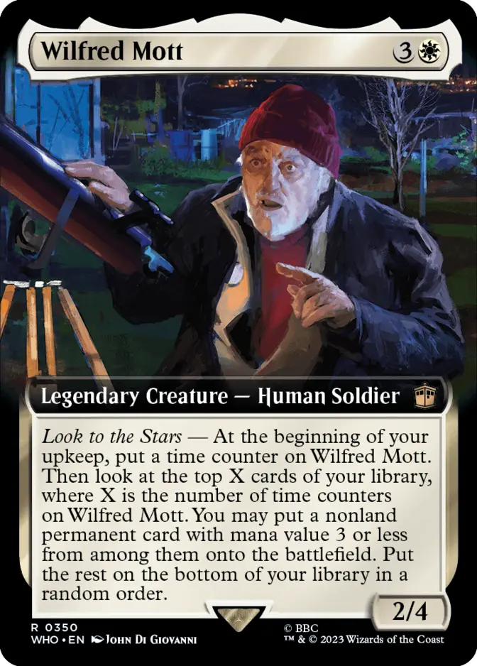 Wilfred Mott <extended> [WHO] (F)