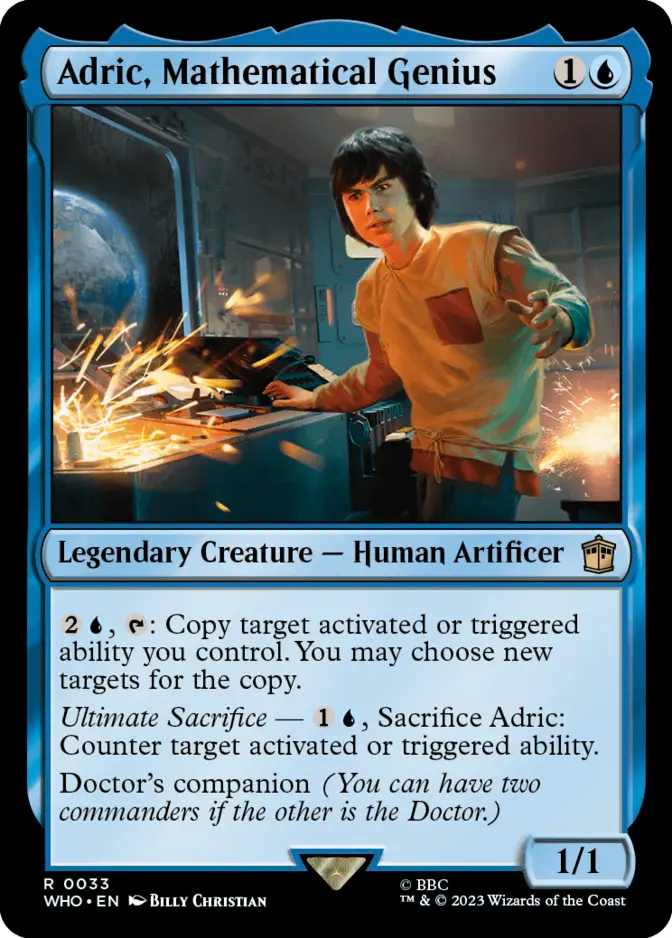 Adric, Mathematical Genius [WHO]