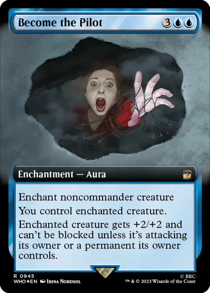 Become the Pilot <extended - surge foil> [WHO] (F)