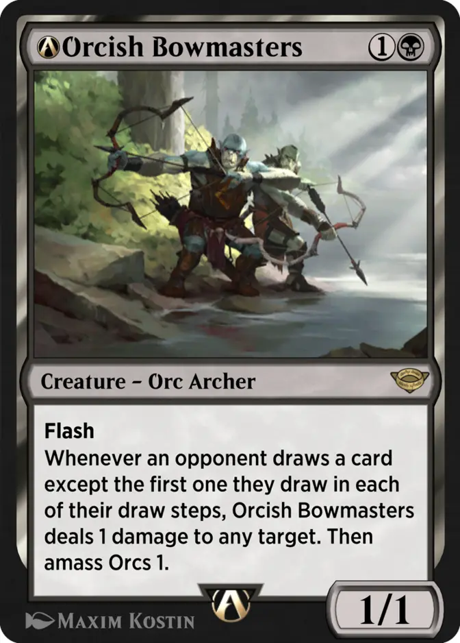 Orcish Bowmasters <magic arena rebalanced> [LTR]
