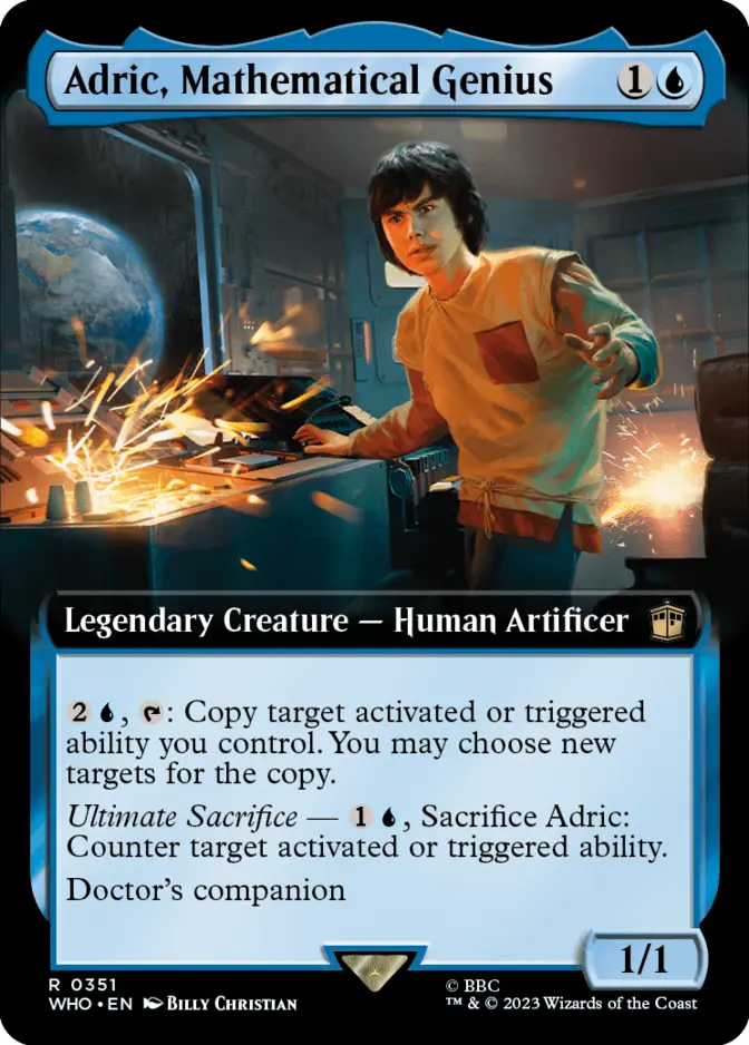 Adric, Mathematical Genius <extended> [WHO] (F)
