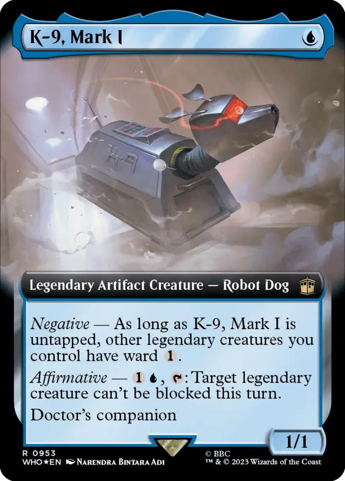 K-9, Mark I <extended - surge foil> [WHO] (F)